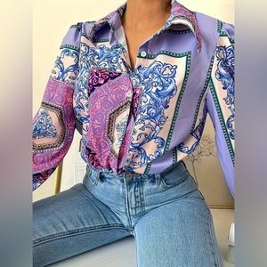 Jane Chic Designs Plus Size Sublimation Blouse